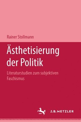 bokomslag sthetisierung der Politik