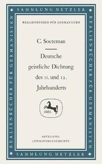 bokomslag Deutsche geistliche Dichtung des 11. und 12. Jahrhunderts