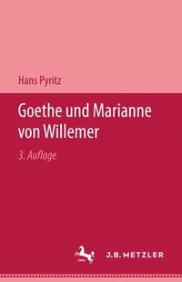 bokomslag Goethe und Marianne von Willemer