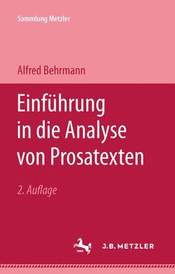 bokomslag Einfhrung in die Analyse von Prosatexten