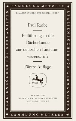 bokomslag Einfhrung in die Bcherkunde zur deutschen Literaturwissenschaft
