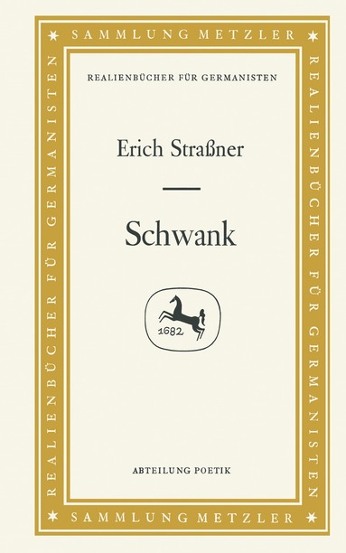 Erich Straßner - Schwank, Häftad