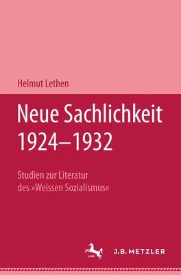 bokomslag Neue Sachlichkeit 19241932