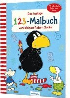 bokomslag Der kleine Rabe Socke: Das lustige 1 2 3 - Malbuch vom kleinen Raben Socke