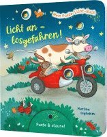 bokomslag Mein Puste-Licht-Buch: Licht an - losgefahren!