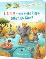 bokomslag Mein Puste-Licht-Buch: 1,2,3,4 - wie viele Tiere siehst du hier?