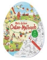 bokomslag Mein dickes Oster-Malbuch