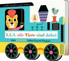 Jonathan Emmett - 1, 2, 3, alle Tiere sind dabei, Kartonnage