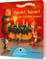 Mein Puste-Licht-Buch: Advent, Advent, ein Lichtlein brennt