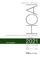 bokomslag HOAI 2021 - Textausgabe Honorarordnung für Architekten und Ingenieure