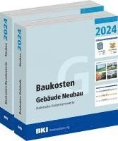 bokomslag BKI Baukosten Gebäude + Bauelemente Neubau 2024 - Kombi Teil 1-2
