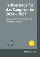 bokomslag Tarifverträge für das Baugewerbe 2024-2027