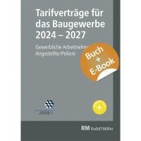 bokomslag Tarifverträge für das Baugewerbe 2024-2027- mit E-Book