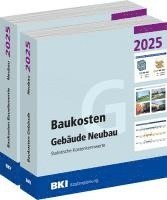 bokomslag BKI Baukosten Gebäude + Bauelemente Neubau 2025 - Kombi Teil 1-2