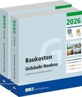 BKI Baukosteninformationszentrum Deutscher Architektenkammern, Bki - BKI Baukosten Gebäude + Bauelemente Neubau 2026 - Kombi Teil 1-2, Häftad