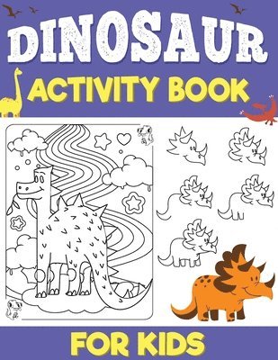 bokomslag Dinosaurs Activity Book for Kids
