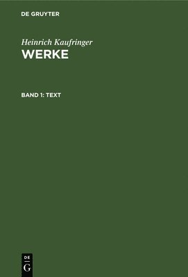 Paul Heinrich Sappler Kaufringer, Paul Sappler - Text, Inbunden