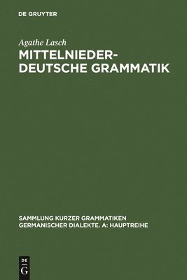 Mittelniederdeutsche Grammatik 1