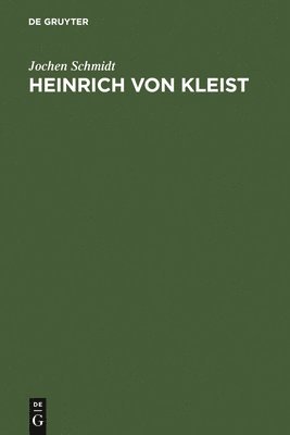 bokomslag Heinrich von Kleist