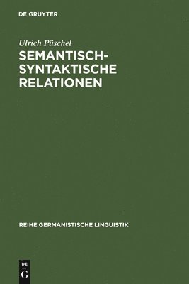 Semantisch-syntaktische Relationen 1