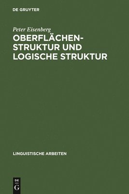 bokomslag Oberflchenstruktur und logische Struktur