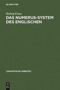 bokomslag Das Numerus-System des Englischen