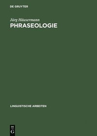 bokomslag Phraseologie