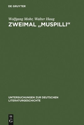 bokomslag Zweimal &quot;Muspilli&quot;