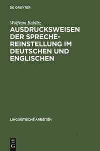 bokomslag Ausdrucksweisen der Sprechereinstellung im Deutschen und Englischen