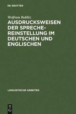 Ausdrucksweisen der Sprechereinstellung im Deutschen und Englischen 1