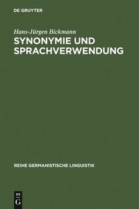 bokomslag Synonymie und Sprachverwendung