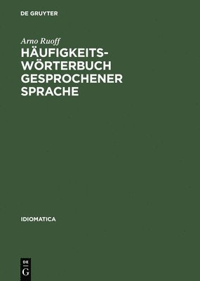 Hufigkeitswrterbuch gesprochener Sprache 1