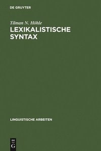 bokomslag Lexikalistische Syntax