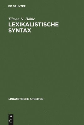 Lexikalistische Syntax 1