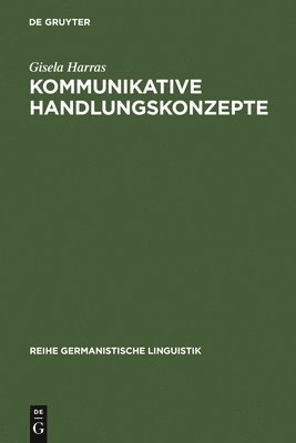 bokomslag Kommunikative Handlungskonzepte