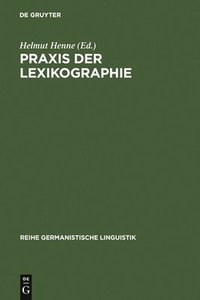 bokomslag PRAXIS Der Lexikographie