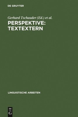 Gerhard Tschauder, Edda Weigand - Perspektive, Inbunden