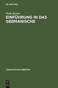 bokomslag Einfhrung in Das Germanische
