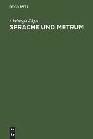 Christoph Küper - Sprache und Metrum, Inbunden