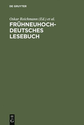 Frhneuhochdeutsches Lesebuch 1