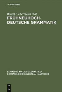 bokomslag Fruhneuhochdeutsche Grammatik