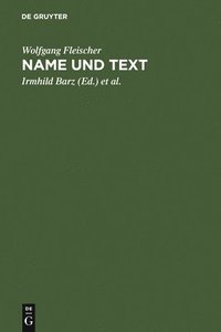 bokomslag Name und Text