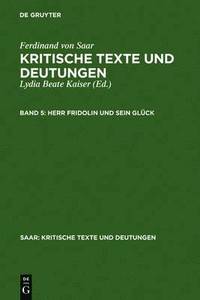 bokomslag Herr Fridolin Und Sein Glück
