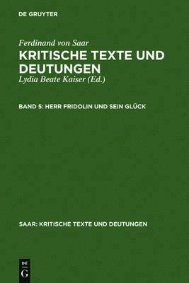 bokomslag Herr Fridolin Und Sein Glück
