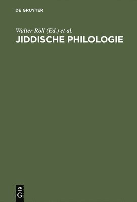 Jiddische Philologie 1