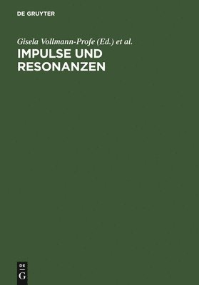 bokomslag Impulse Und Resonanzen