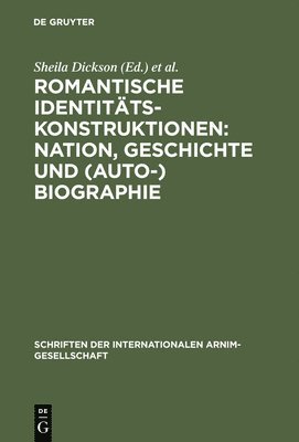 Sheila Dickson, Walter Pape - Romantische Identitätskonstruktionen, Inbunden