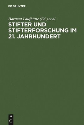 bokomslag Stifter und Stifterforschung im 21. Jahrhundert