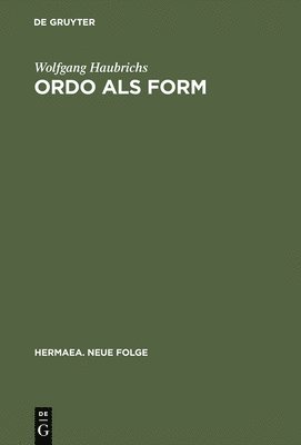 bokomslag Ordo ALS Form