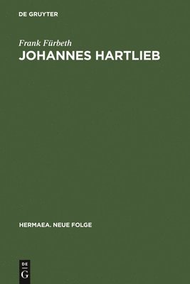bokomslag Johannes Hartlieb